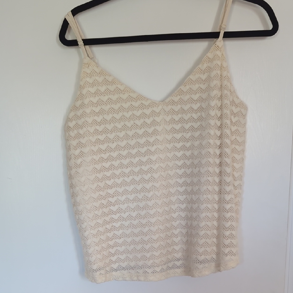 Elegant Cream Lace Women’s Top